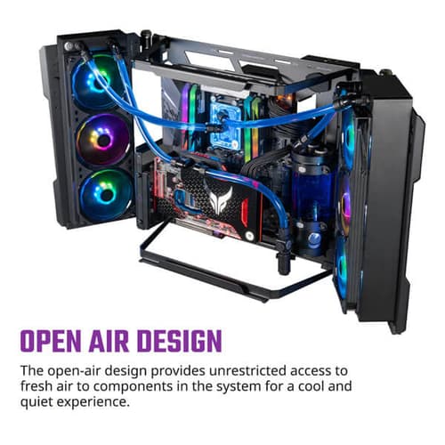 Cooler Master MasterFrame 700 Open Air Frame Cabinet (Black)